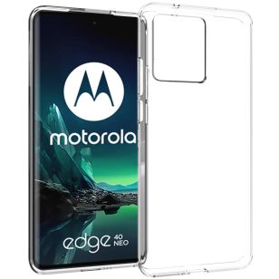 Accezz Clear Backcover Motorola Edge 40 Neo - Transparant