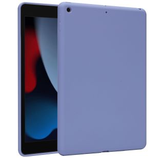 Accezz Liquid Silicone Backcover iPad 9 (2021) 10.2 inch / iPad 8 (2020) 10.2 inch / iPad 7 (2019) 10.2 inch - Lila