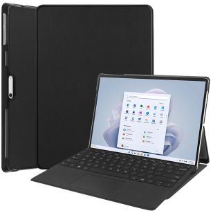 Accezz Trifold Bookcase Microsoft Surface Pro 9 / Pro 10 - Zwart