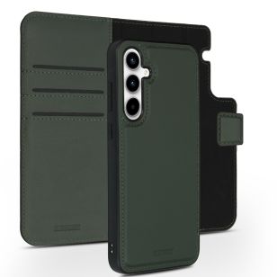 Accezz Premium Leather 2 in 1 Wallet Bookcase Samsung Galaxy A35 - Groen
