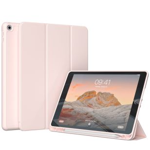 Accezz Smart Silicone Bookcase iPad 6 (2018) / iPad 5 (2017) - Roze