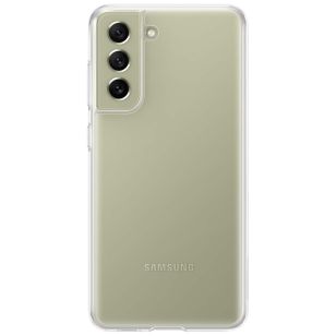 Samsung Silicone Clear Cover Galaxy S21 FE - Transparant
