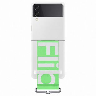 Samsung Silicone Cover Strap Galaxy Z Flip 3 - White