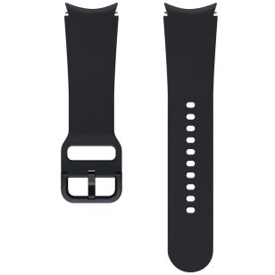 Samsung Sport Band S/M Galaxy Watch / Watch 3 / Watch 4 / Active 2 / Classic 4 : 40-41-42-44mm - Zwart