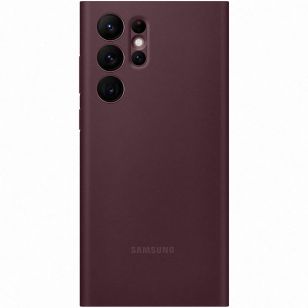 Samsung Clear View Booktype Galaxy S22 Ultra - Burgundy