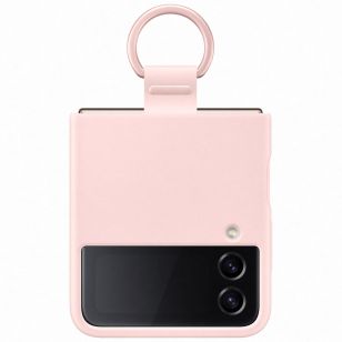 Samsung Silicone Cover Ring Galaxy Z Flip 4 - Pink