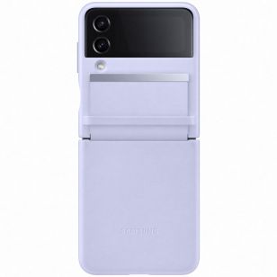 Samsung Leather Backcover Galaxy Z Flip 4 - Serene Purple