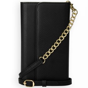 Selencia Tierra Uitneembare Slang Clutch Galaxy A72 - Zwart