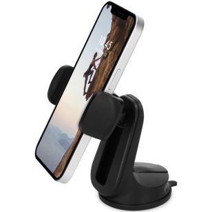 Accezz Telefoonhouder auto Samsung Galaxy S20 - Verstelbaar - Universeel - Dashboard en voorruit - Zwart