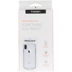 Spigen Ultra Hybrid Backcover iPhone X / Xs - Transparant