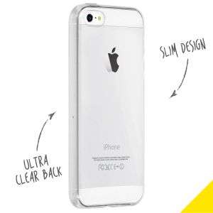 Accezz Clear Backcover iPhone 5 / 5s / SE - Transparant