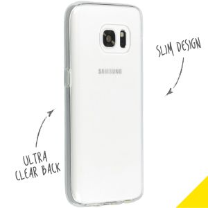 Accezz Clear Backcover Samsung Galaxy S7 - Transparant