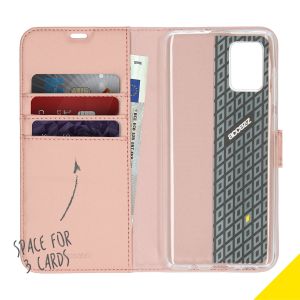 Accezz Wallet Softcase Bookcase Samsung Galaxy A71 - Rosé Goud