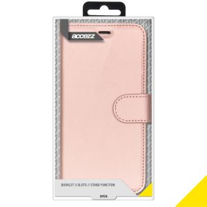 Accezz Wallet Softcase Bookcase Samsung Galaxy A71 - Rosé Goud