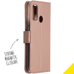 Accezz Wallet Softcase Bookcase Huawei P Smart (2020) - Rosé Goud
