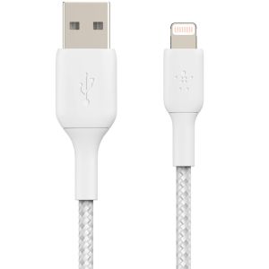 Belkin Boost↑Charge™ Braided Lightning naar USB kabel - 2 meter - Wit