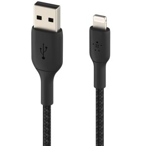 Belkin Boost↑Charge™ Braided Lightning naar USB kabel - 3 meter - Zwart