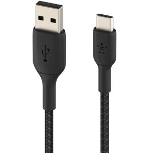 Belkin Boost↑Charge™ Braided USB-C naar USB kabel - 1 meter - Zwart