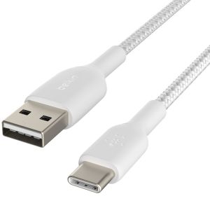 Belkin Boost↑Charge™ Braided USB-C naar USB kabel - 2 meter - Wit