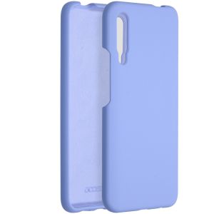 Accezz Liquid Silicone Backcover P Smart Pro / Huawei Y9s - Lila