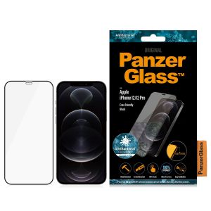 PanzerGlass Case Friendly Screenprotector iPhone 12 (Pro) - Zwart