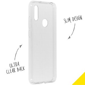 Accezz Clear Backcover Huawei Y6 (2019) - Transparant