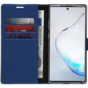 Accezz Wallet Softcase Bookcase Samsung Galaxy Note 10 Plus - Blauw