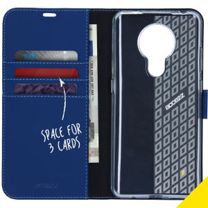 Accezz Wallet Softcase Bookcase Nokia 5.3 - Donkerblauw