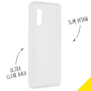 Accezz Clear Backcover Samsung Galaxy Xcover Pro - Transparant