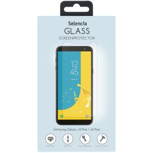 Selencia Gehard Glas Screenprotector Samsung Galaxy J4 Plus / J6 Plus