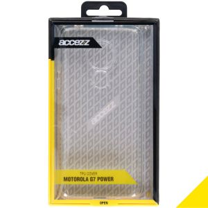 Accezz Clear Backcover Motorola G7 Power - Transparant