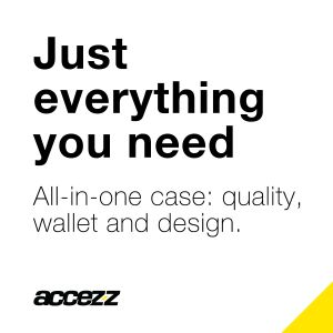 Accezz Wallet Softcase Bookcase Huawei P9 Lite - Zwart