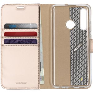 Accezz Wallet Softcase Bookcase Huawei P Smart Plus (2019) - Goud