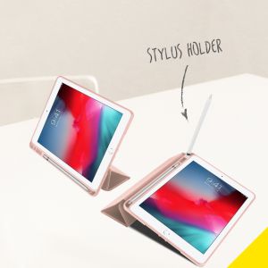 Accezz Smart Silicone Bookcase iPad 6 (2018) 9.7 inch / iPad 5 (2017) 9.7 inch / Air 2 (2014) / Air 1 (2013) - Rosé Goud
