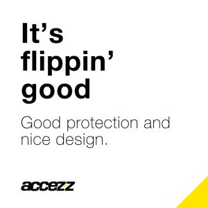 Accezz Flipcase Samsung Galaxy A72 - Zwart
