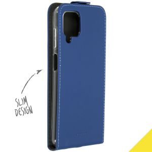 Accezz Flipcase Samsung Galaxy A12 - Donkerblauw
