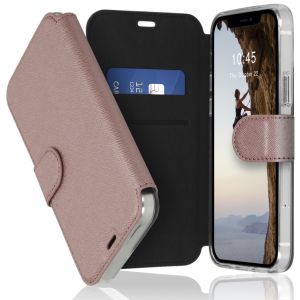 Accezz Xtreme Wallet Bookcase iPhone 12 (Pro) - Rosé Goud