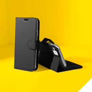 Accezz Wallet Softcase Bookcase Samsung Galaxy S21 Plus - Zwart