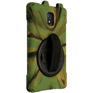 Extreme Backcover met strap Galaxy Tab Active 3 - Camo Groen