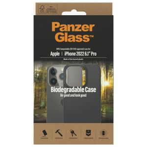 PanzerGlass Biodegradable Backcover iPhone 14 Pro - Zwart
