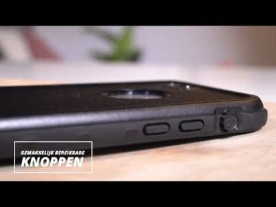 Redpepper Dot Plus Waterproof Backcover Samsung Galaxy S22 Ultra - Zwart