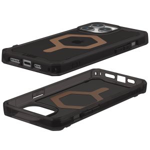 UAG Plyo Backcover Magsafe iPhone 15 Pro Max - Zwart / Brons