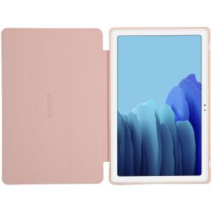 Accezz Smart Silicone Bookcase Samsung Galaxy Tab A7 - Rosé Goud