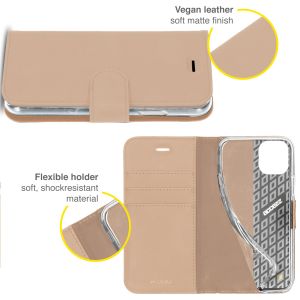 Accezz Wallet Softcase Bookcase iPhone 13 - Goud