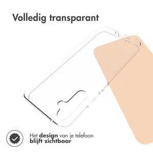Accezz Clear Backcover Samsung Galaxy A34 (5G) - Transparant