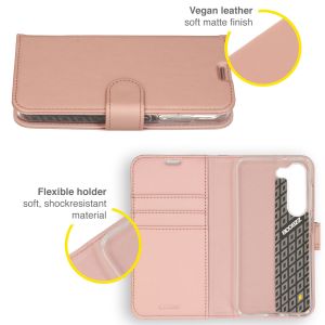 Accezz Wallet Softcase Bookcase Samsung Galaxy S23 Plus - Rosé Goud