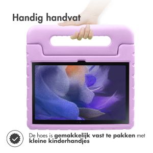 Accezz Kidsproof Backcover met handvat Samsung Galaxy Tab A8 - Lila