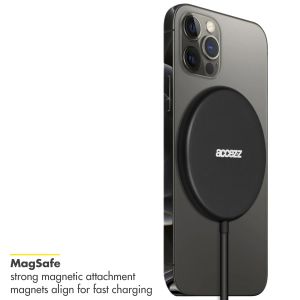 Accezz MagSafe Wireless Charger - MagSafe oplader met USB-C aansluiting - 15 Watt - Zwart