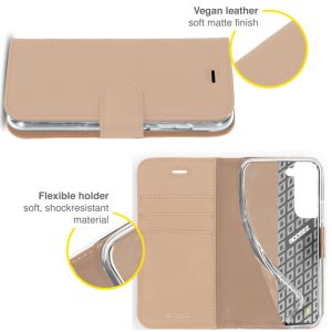 Accezz Wallet Softcase Bookcase Samsung Galaxy S21 FE - Goud