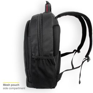 Accezz Classic Series Laptop Backpack - Laptoptas rugzak - Geschikt voor laptops tot 15.6 inch - Zwart